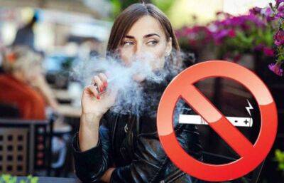 В Украине вводится запрет на курение электронных сигарет