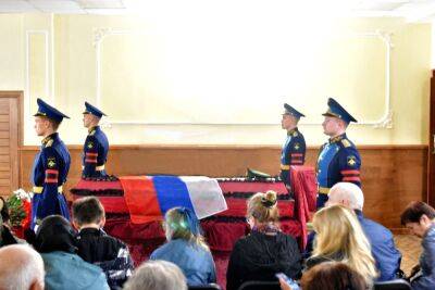 В Твери похоронили еще одного погибшего в Украине военнослужащего
