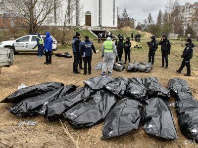 В Киевской области нашли тела уже 1314 убитых мирных жителей – полиция