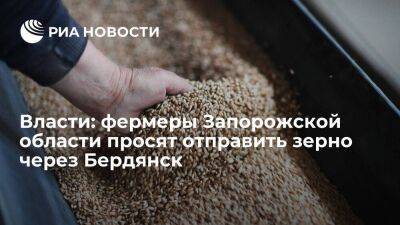 Член ВГА Рогов: фермеры просят отправить местное зерно через Бердянск