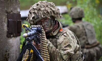 Великобритания выделит около 1 000 военнослужащих для оказания помощи Эстонии