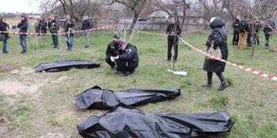 На Киевщине эксгумировано более 1,3 тысячи тел гражданских — МВД