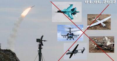Украинская ПВО уничтожила девять вражеских целей, среди которых самолет и вертолет