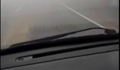 Федеральную трассу Тюмень — Курган затянуло дымом от горящих торфяников