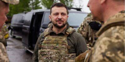 Зеленский приехал в Запорожскую область: посетил передовые позиции украинских военных