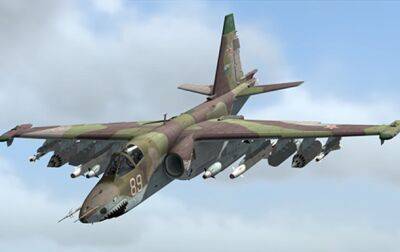 Момент сбития российского Су-25 попал на видео