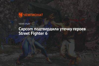 Capcom подтвердила утечку героев Street Fighter 6