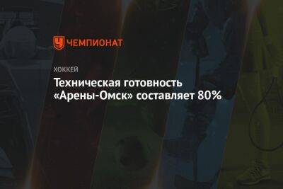 Техническая готовность «Арены-Омск» составляет 80%