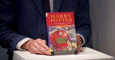 Первое издание "Гарри Поттера" выставили на аукцион за рекордные 200 тысяч фунтов