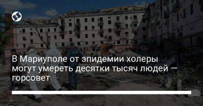 В Мариуполе от эпидемии холеры могут умереть десятки тысяч людей — горсовет