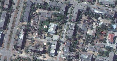 Разрушенные больницы в Северодонецке и Рубежном видны из космоса (фото)