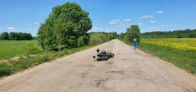 На дороге Тверь - Ржев два человека пострадали в ДТП с мотоциклом