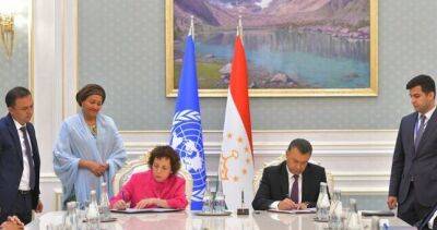 Таджикистан и ООН подписали «Рамки сотрудничества по устойчивому развитию на 2023-2026 годы»