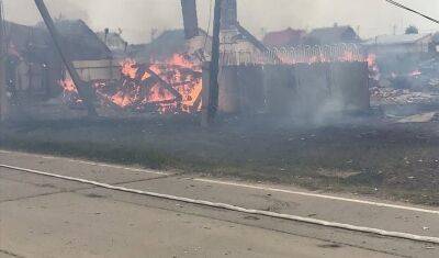В Тобольском районе вчера сгорело два дома