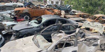 «Воруют даже уничтоженные автомобили». Войска РФ в Мариуполе обустроили новое кладбище машин — советник мэра