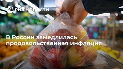 Росстат: продовольственная инфляция в России в мае замедлилась до 0,6% с 2,87% в апреле