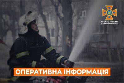 На Харьковщине в результате вражеских обстрелов сгорел хвойный лес и сеновал — ГСЧС