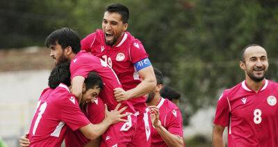 Сборная Таджикистана стартовала в отборочном турнире Кубка Азии-2023 с крупной победы над Мьянмой