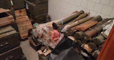 Для ВСУ передали большой арсенал оружия, найденный на Донбассе (фото)