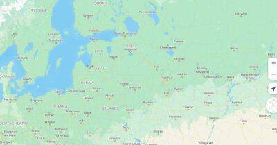 С карт "Яндекса" исчезли границы стран. Компания говорит, что привлекает внимание к природным объектам