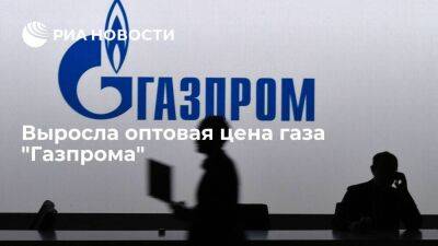Оптовая цена газа "Газпрома" с первого июля вырастет для населения и промышленности