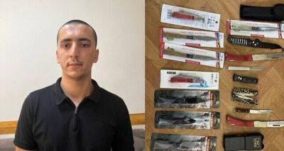 В Душанбе задержаны продавцы холодного оружия