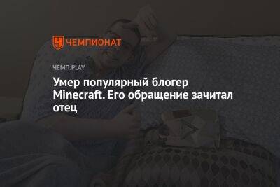 Умер 23-летний Minecraft-блогер Technoblade