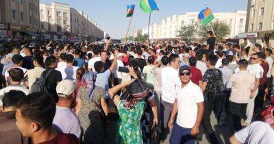 Узбекистан охватили массовые протесты: чего хотят митингующие (видео)