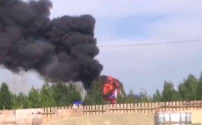 Огненная "бавовна" на россии: в Ульяновской области прогремел мощный взрыв - видео