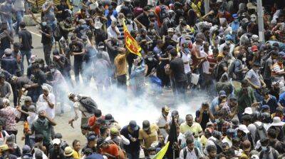 Стало известно, сколько людей пострадали во время протестов на Шри-Ланке