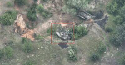 Украинские военные уничтожили второй российский танк Т-90М "Прорыв" (видео)