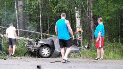 Три человека пострадали в ДТП под Петрозаводском