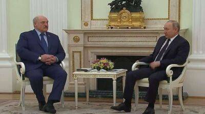 Путін та Лукашенко обговорили війну в Україні