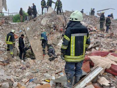 В Часовом Яре обнаружены тела 24 погибших в результате ракетного удара оккупантов, спасено девять человек – ГСЧС