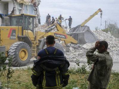 Из-под завалов разрушенного оккупантами жилого дома в Часовом Яру достали тела 31 погибшего – ГСЧС
