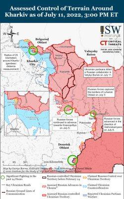 Россия попытается аннексировать Харьковскую область – ISW