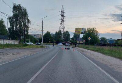 В Твери в дорожной аварии травмы получил пассажир мопеда