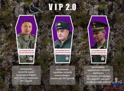 ЗСУ ліквідували трьох полковників армії Росії