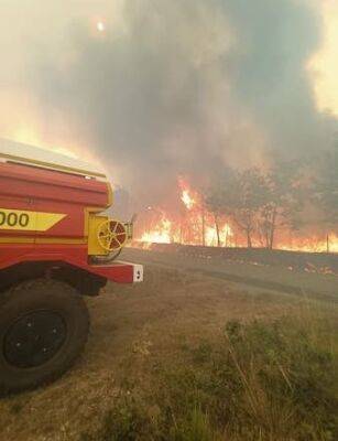 Во Франции поднялись пожара: дотла сгорело более 600 г земли