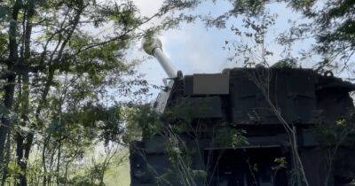 Українські військові показали знищення ворожої МСТА-Б з американської САУ М109 (відео)