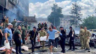 Война в Украине, день 141-й: ракетный удар по центру Винницы, много погибших и раненых
