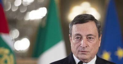 Президент Италии не принял отставку главы правительства страны Марио Драги