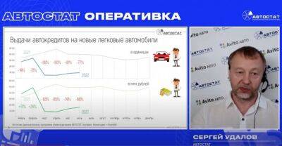 Сергей Удалов - Каждый третий новый автомобиль в июне куплен с помощью автокредита - autostat.ru - Россия - Украина