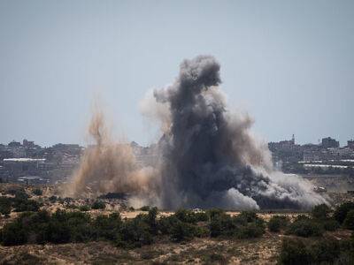 ЦАХАЛ нанес удары по объектам ХАМАС в Газе после ракетного обстрела Израиля