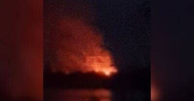 Ночью войска РФ снова обстреляли Николаев: на двух заводах начался пожар (фото)