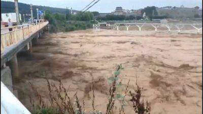 Внезапные наводнения в Китае