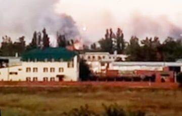 ВСУ разбудили оккупантов взрывами складов в Новой Каховке