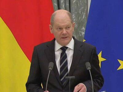 Канцлер Шольц объявил, что Германия не отменит антироссийские санкции, если мир на Украине будет заключен на условиях РФ