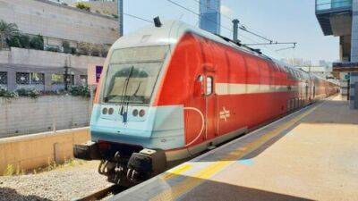 С 24 июля: движение поездов между Хайфой и Тель-Авивом останавливается на неделю