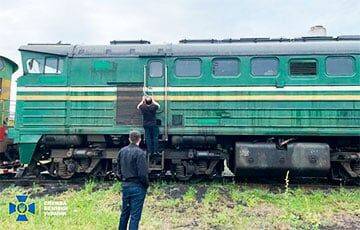 СБУ арестовала белорусские локомотивы, которыми перевозили оккупантов к границам Украины
